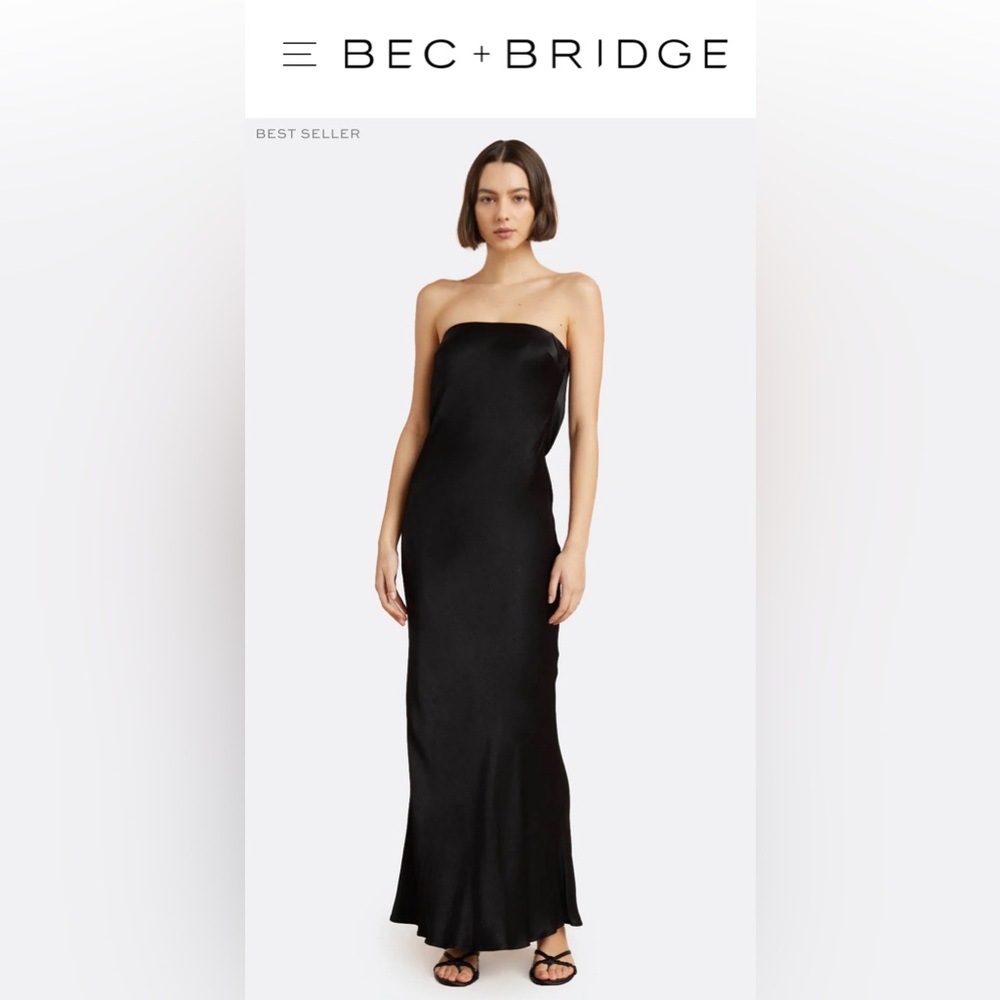 Bec + Bridge Moon Dance Strapless Dress - new with tags